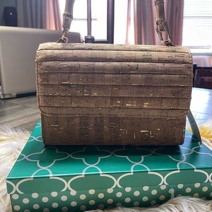Alessia Cork Small Purse shoulder bag or satchel.